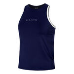 Padelbekleidung Endless Endless Essential D&eacute;bardeur Tank Top Femmes-Bleu Fonc&eacute;