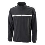 Vêtements Wilson Wilson Team II Woven Veste de survêtement Hommes - noir, blanc