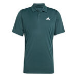 V&ecirc;tements de tennis adidas adidas Club Polo Hommes-Vert Fonc&eacute;