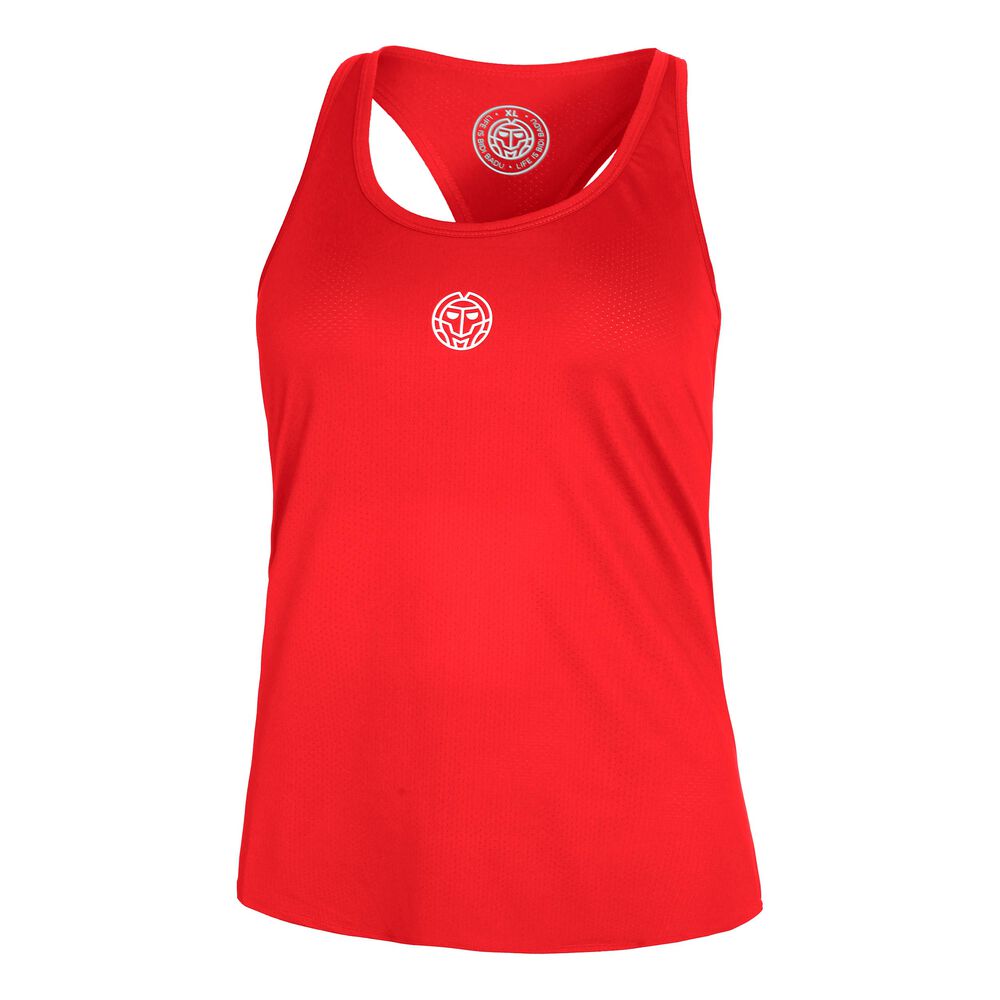 Mea Tech Débardeur Tank Top Femmes - Rouge , Blanc