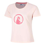 V&ecirc;tements Quiet Please Quiet Please Endlessly Bracket T-shirt Femmes-Ros&eacute;, Multicouleur