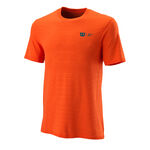 Vêtements Wilson Wilson Bela Seamless III T-shirt Hommes-Orange