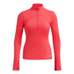 V&ecirc;tements Under Armour Under Armour Vanish CW 1/2 Zip Haut Manches Longues Femmes-Rouge