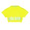 Abdominis Crop Move Tee - black