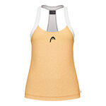 Vêtements HEAD HEAD Play Tech Débardeur Tank Top Femmes-Jaune Doré