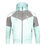 Jibba Tech Windbreaker - mint/ grey/ white