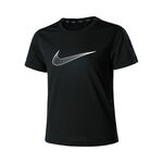 V&ecirc;tements Nike Nike Dri-Fit One Graphic T-shirt Filles-Noir,Blanc