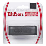 Grips Wilson Wilson Cushion-Aire Classic Perforated Pack 1 Unit&eacute;-Noir