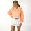Lace Cropped Bomber Jacket Women