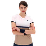 Vêtements Lotto Lotto Tech V T-shirt Femmes-Beige