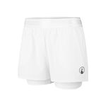 Vêtements Quiet Please Quiet Please Point 2in1 Shorts Femmes-Blanc