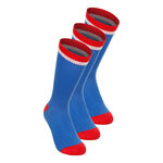Vêtements BIDI BADU BIDI BADU Bold Bro III Crew Printed Move Chaussettes de tennis Unisex-bleu- blanc