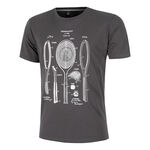 Vêtements Quiet Please Quiet Please Endlessly Rackitecture T-shirt Hommes-Anthracite,Blanc