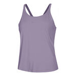 V&ecirc;tements Nike Nike One Classic Dri-Fit Strappy D&eacute;bardeur Tank Top Femmes-Violet,Noir