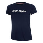 Vêtements BIDI BADU BIDI BADU Crew Logo T-shirt Femmes-Bleu Foncé