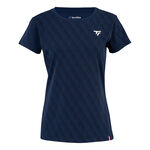 Vêtements Tecnifibre Tecnifibre Graphic T-shirt Femmes-Bleu Foncé