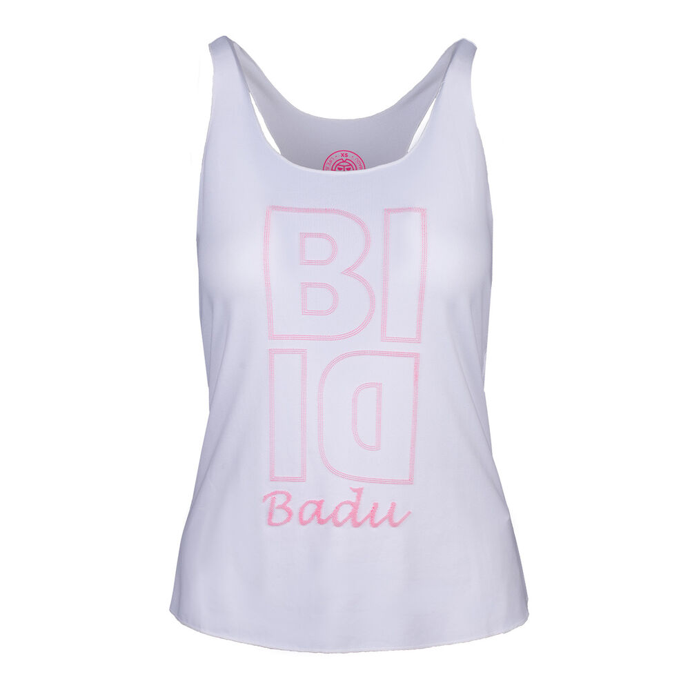 Smilla Lifestyle Débardeur Tank Top Femmes - Blanc , Pink
