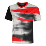Vêtements HEAD HEAD Topspin T-shirt Hommes - rouge, noir