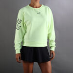 V&ecirc;tements Endless Endless Swell Sweat-shirt Femmes-Jaunes Fluo,Bleu Fonc&eacute;