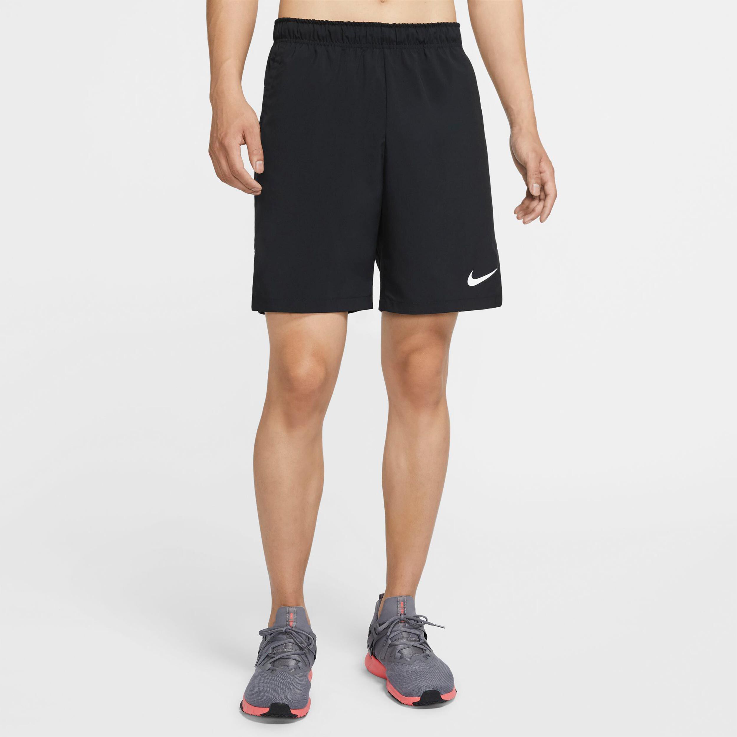 Buy Nike Flex Woven Shorts Hommes Noir Blanc online Padel Point FR