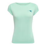 V&ecirc;tements de tennis Diadora Diadora Court T-shirt Femmes-vert