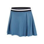 Vêtements Nike Nike Dri-Fit Court Heritage Jupe Femmes - bleu clair, 