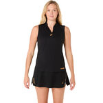 Vêtements ASICS ASICS Court Débardeur Tank Top Femmes-Noir