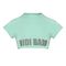 Abdominis Crop Move Tee - black