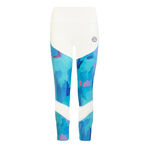 V&ecirc;tements BIDI BADU BIDI BADU Abiba Tech Mesh Collant Tight Femmes-Blanc,Bleu Clair