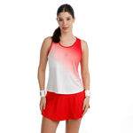 V&ecirc;tements de tennis BIDI BADU BIDI BADU Crew Racerback D&eacute;bardeur tank top Femmes-rouge, blanc