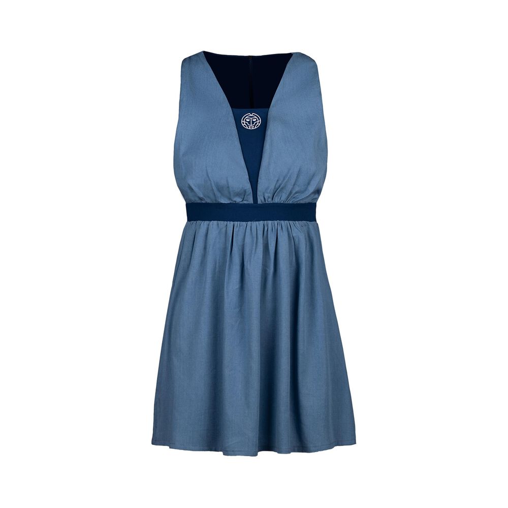 Nia Jeans Tech Robe Filles - Bleu , Bleu Foncé