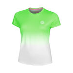 Vêtements BIDI BADU BIDI BADU Crew Gradiant T-shirt Filles-Vert Fluo,Blanc