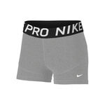 Vêtements Nike Nike Dri-Fit Big Kids 3in Shorts Filles-gris,blanc