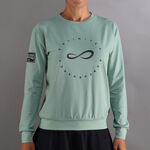 Vêtements Endless Endless Inner Tech Sweat-shirt Femmes-Vert,Bleu Foncé