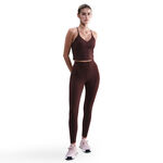 Vêtements Nike Nike Dri-FIT One High Rise 7/8 Collant tight Femmes - rouge foncé, 
