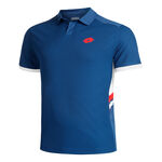 V&ecirc;tements Lotto Lotto Squadra III Polo Hommes-Bleu,Blanc