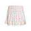 Long Grid Smocked Skirt