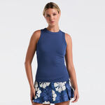 Vêtements Original Penguin Original Penguin Rib Débardeur Tank Top Femmes-Bleu Foncé