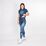 Abiba Tech Mesh Tight - dark blue, aqua