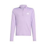 Vêtements adidas adidas All Sports Favorite 1/4 Zip Haut manches longues Enfants-lilas