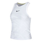 Vêtements Nike Nike Court Dri-Fit Slam Débardeur Tank Top Femmes-Gris Clair,Blanc