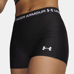 V&ecirc;tements Under Armour Under Armour HeatGear Shorts Femmes-noir, blanc
