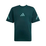 Vêtements adidas adidas Z.N.E. T-shirt Garçons-vert foncé