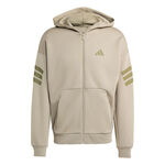 Vêtements adidas adidas 3Stripes Full-Zip Veste de survêtement Hommes - beige, 