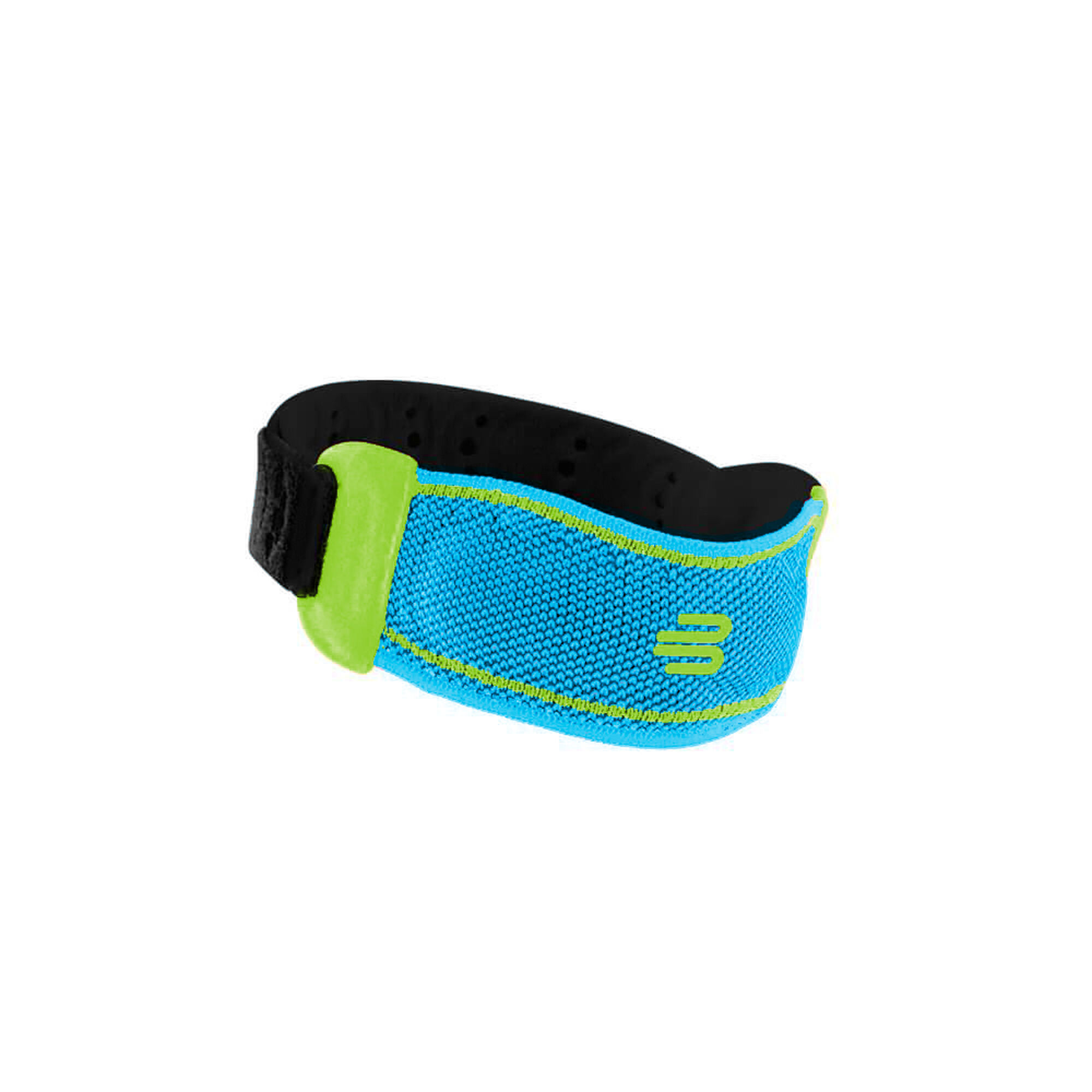 Bauerfeind Sports Knee Strap Bandage Patella Turquoise , Jaune Lemon