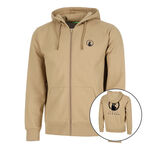 Vêtements Quiet Please Quiet Please Wild Tonal Zip Gilet En Coton Hommes-Beige