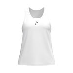 Vêtements HEAD HEAD Club 25 Débardeur Tank Top Filles-Blanc