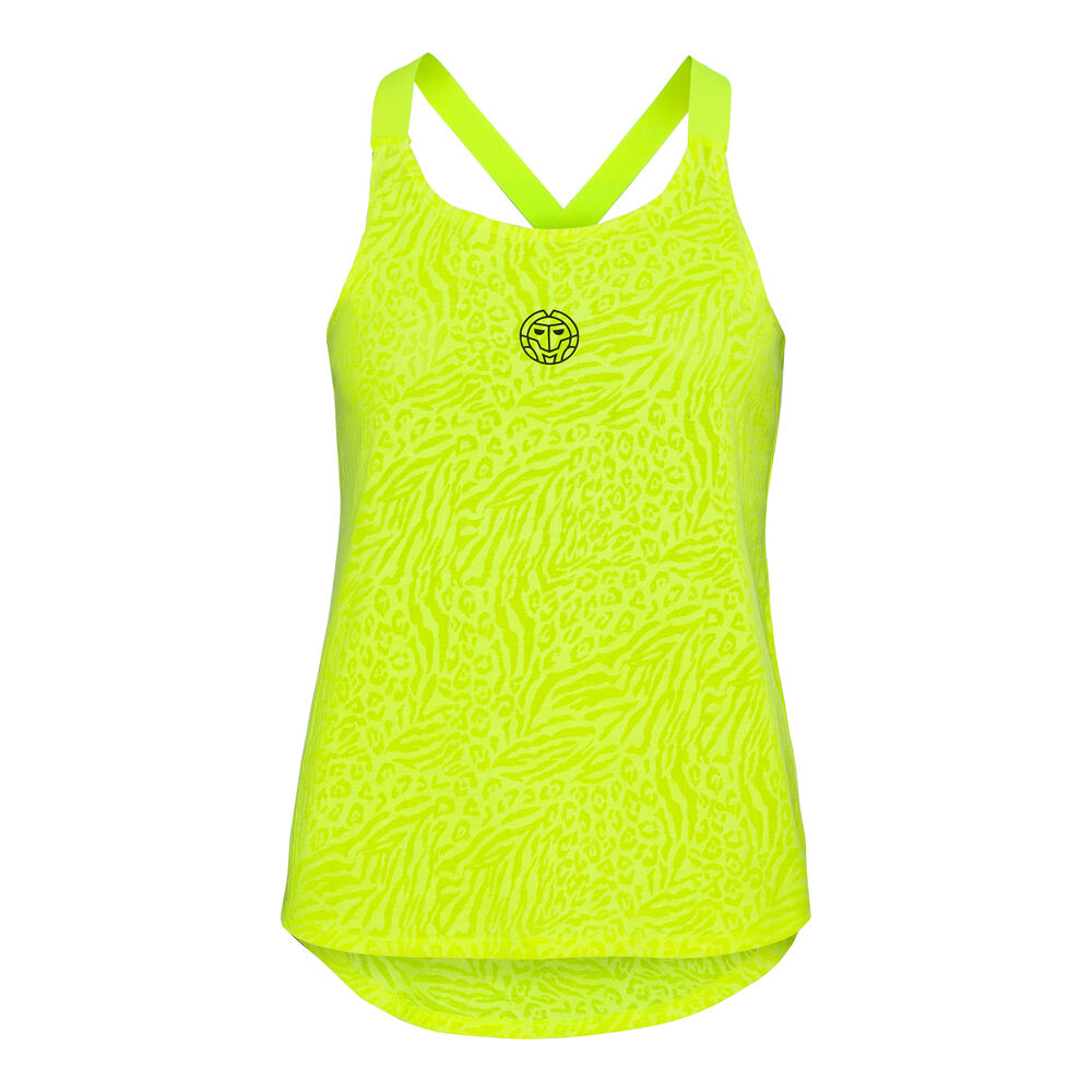 Maila Bournout Tech Débardeur Tank Top Femmes - Jaunes Fluo , Noir