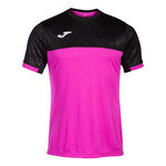 V&ecirc;tements Joma Joma Montreal T-shirt Hommes - pink, noir