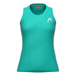 V&ecirc;tements HEAD HEAD Pro D&eacute;bardeur tank top Femmes-turquoise